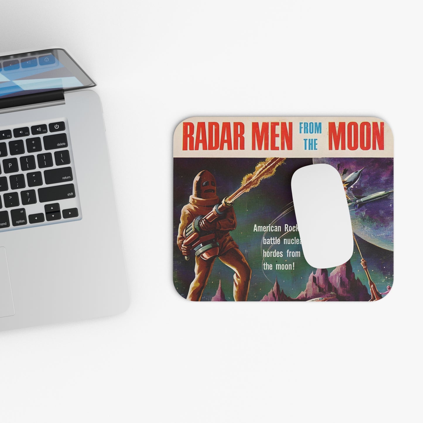 RAYGUN Radar Men From The Moon Mouse Pad (Rectangle)