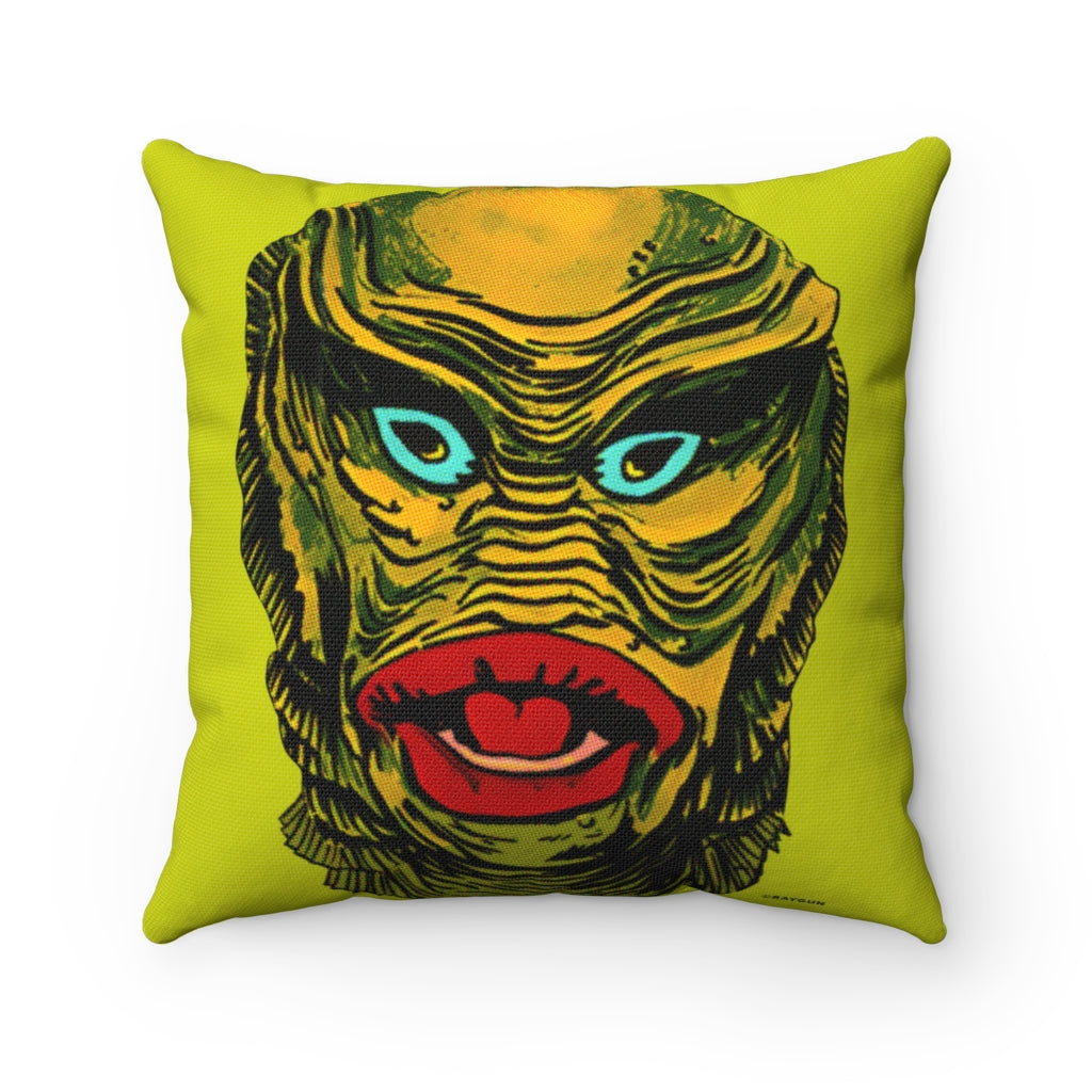 RAYGUN Creature Square Pillow