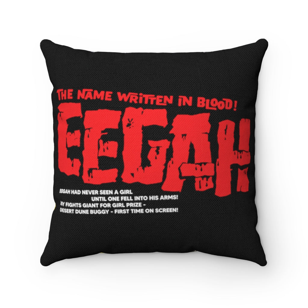 RAYGUN Eegah Square Pillow