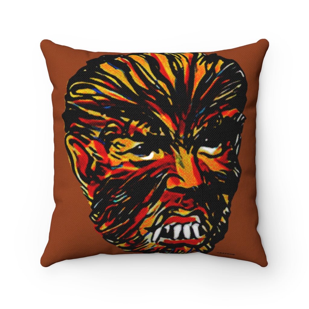 RAYGUN Werewolf Square Pillow