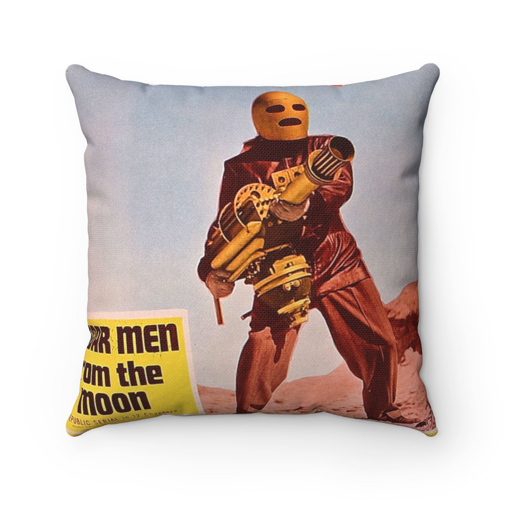RAYGUN Radar Men From The Moon Square Pillow