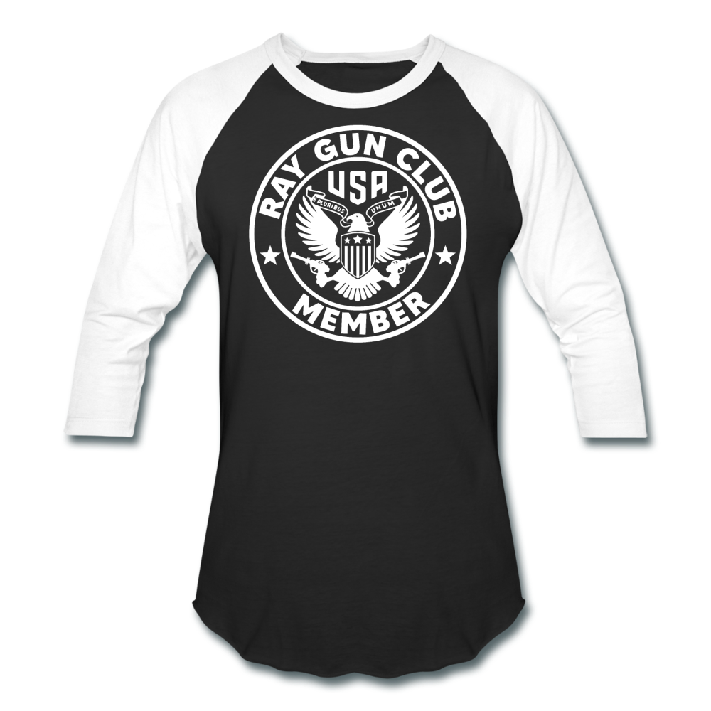 RAYGUN Club Baseball T-Shirt - black/white