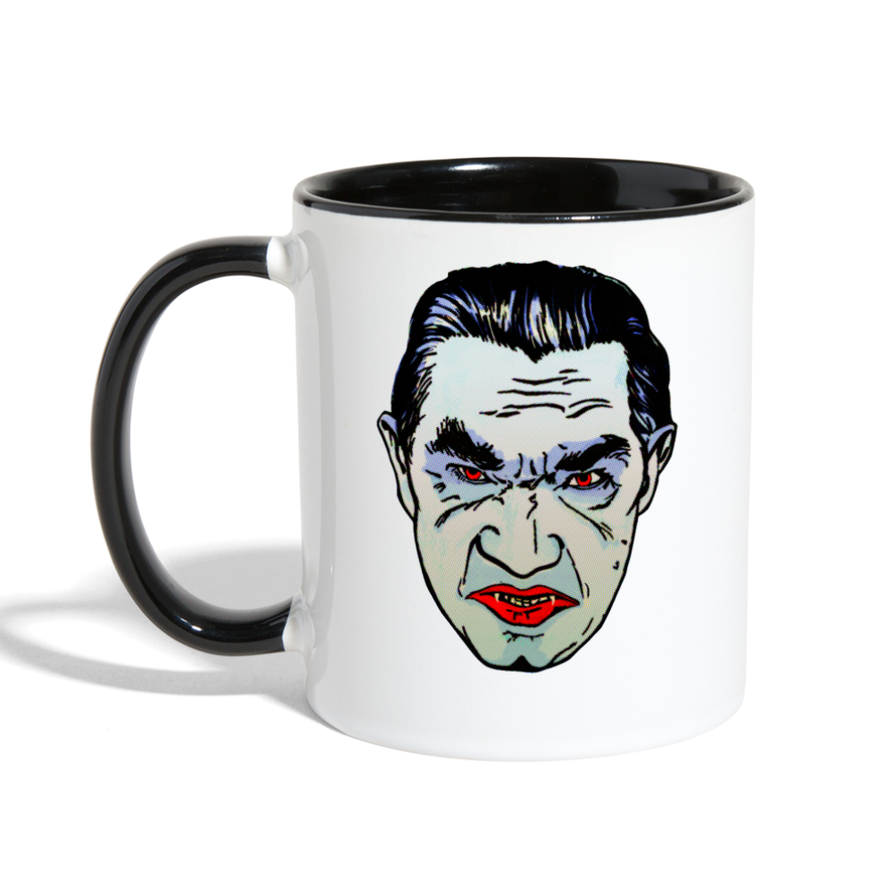 RAYGUN Vampire Contrast Coffee Mug - white/black