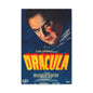 Retro Movie Classic Horror Dracula Poster Art Canvas, Stretched, 1.25" Thick - FREE SHIPPING