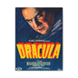 Retro Movie Classic Horror Dracula Poster Art Canvas, Stretched, 1.25" Thick - FREE SHIPPING