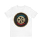 Race With The Devil Tire Wheel Unisex Jersey Short Sleeve Tee
