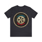 Race With The Devil Tire Wheel Unisex Jersey Short Sleeve Tee