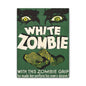 Retro Movie Classic Horror White Zombie Poster Art Canvas, Stretched, 1.25" Thick - FREE SHIPPING