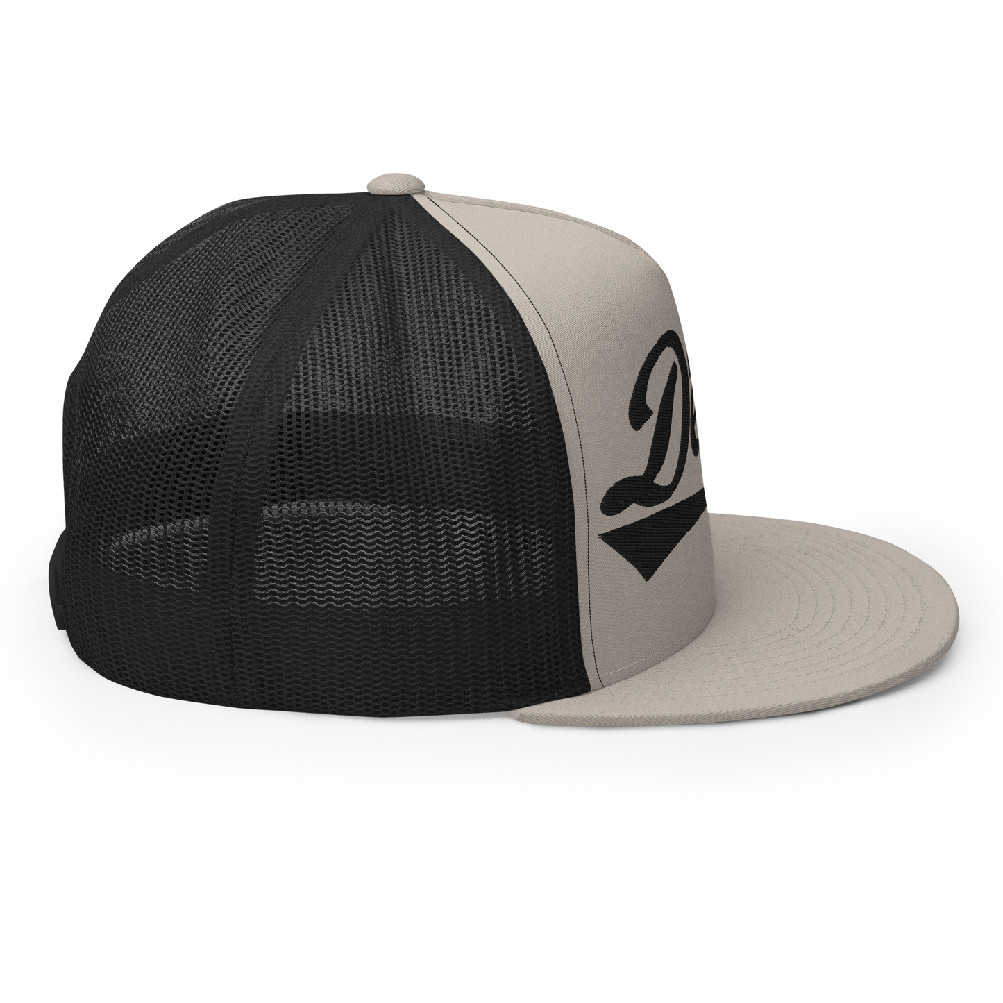 Race With The Devil® Silver with Black Trucker Hat