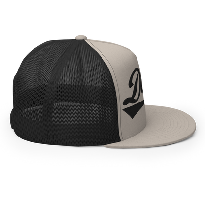 Race With The Devil® Silver with Black Trucker Hat