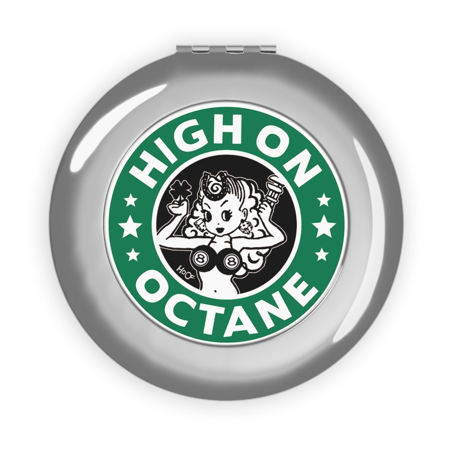 High on Octane®Compact Travel Mirror
