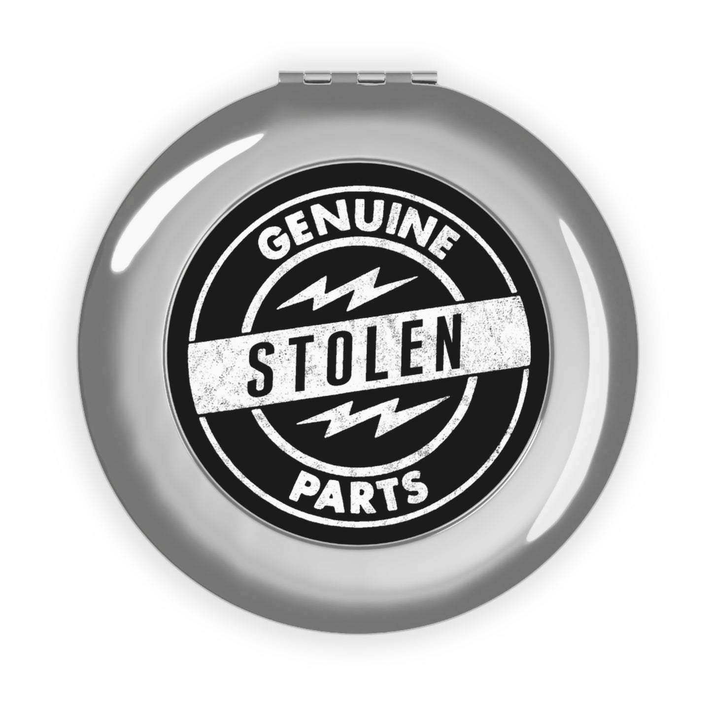 High on Octane® Genuine Stolen Parts Compact Travel Mirror