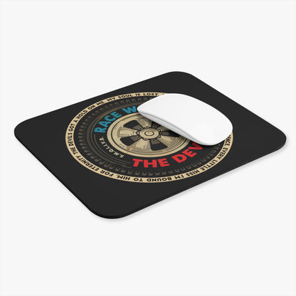 Race With The Devil "Wheel" Mouse Pad (Rectangle)