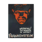 Retro Movie Classic Horror Frankenstein Poster Art Canvas, Stretched, 1.25" Thick - FREE SHIPPING