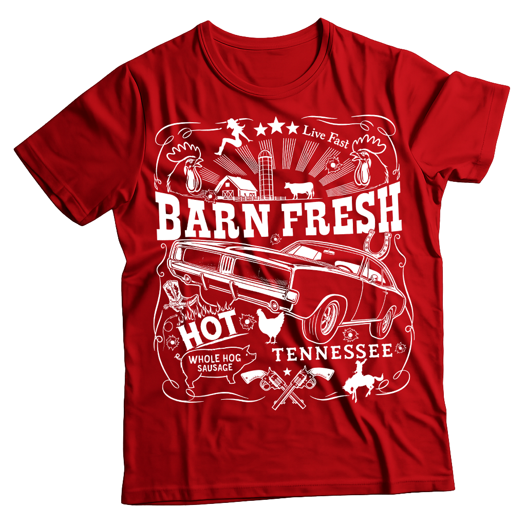 Unisex High on Octane® Barn Fresh Charger T-Shirt