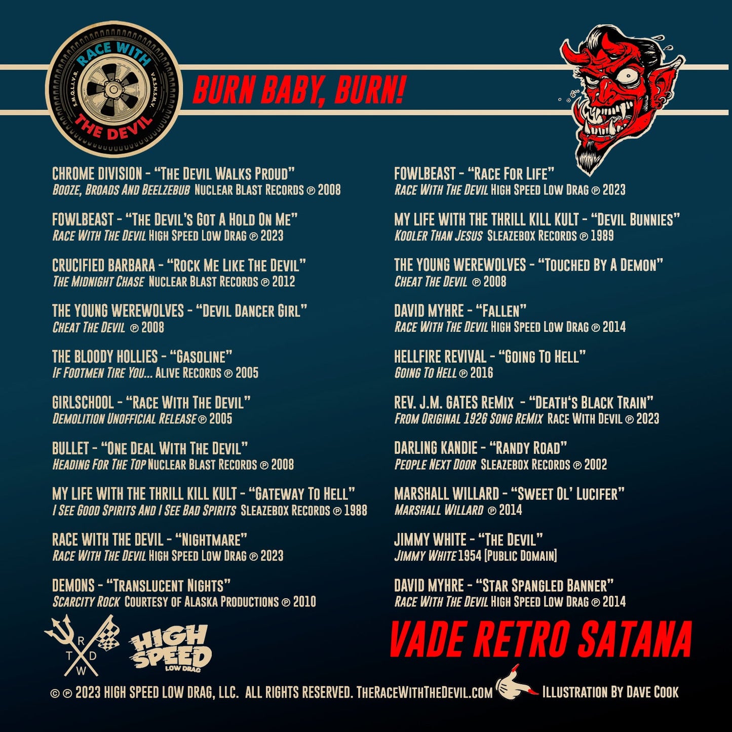 Race With The Devil® Burn Baby, Burn Soundtrack