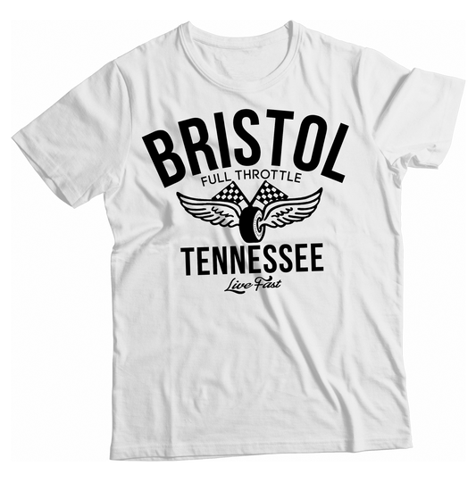 Unisex High on Octane® Vintage Bristol Racing T-Shirt