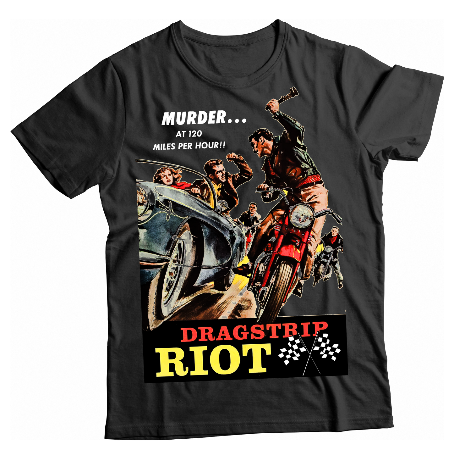 Unisex High on Octane® Dragstrip Riot in Color T-Shirt