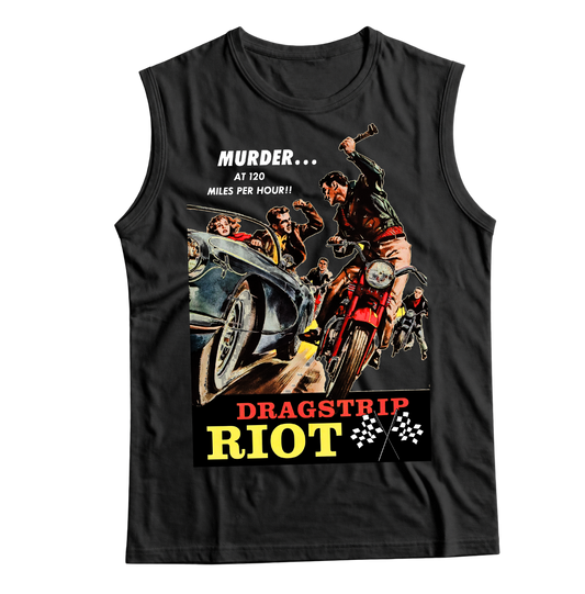 Unisex High on Octane® Dragstrip Riot in Color Sleeveless T-Shirt