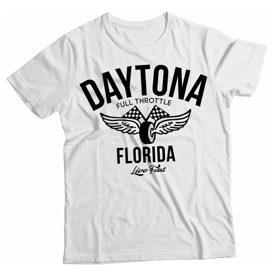 Unisex High on Octane® Vintage Daytona Racing T-Shirt