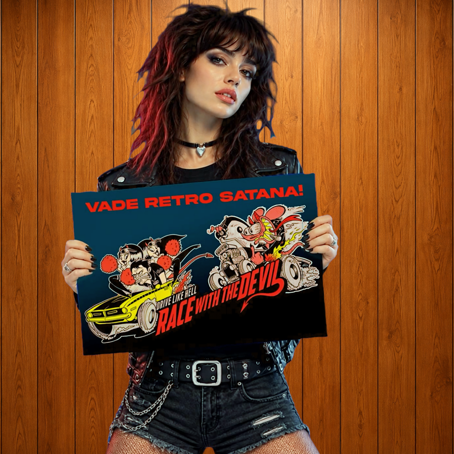 RACE WITH THE DEVIL - Double-Sided Collector Poster Limited Run