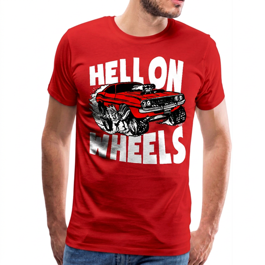 Men's High on Octane® Vintage Hell on Wheels T-Shirt