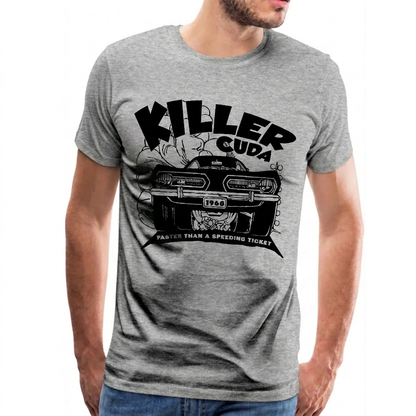 Men's High on Octane® Vintage Killer Cuda T-Shirt