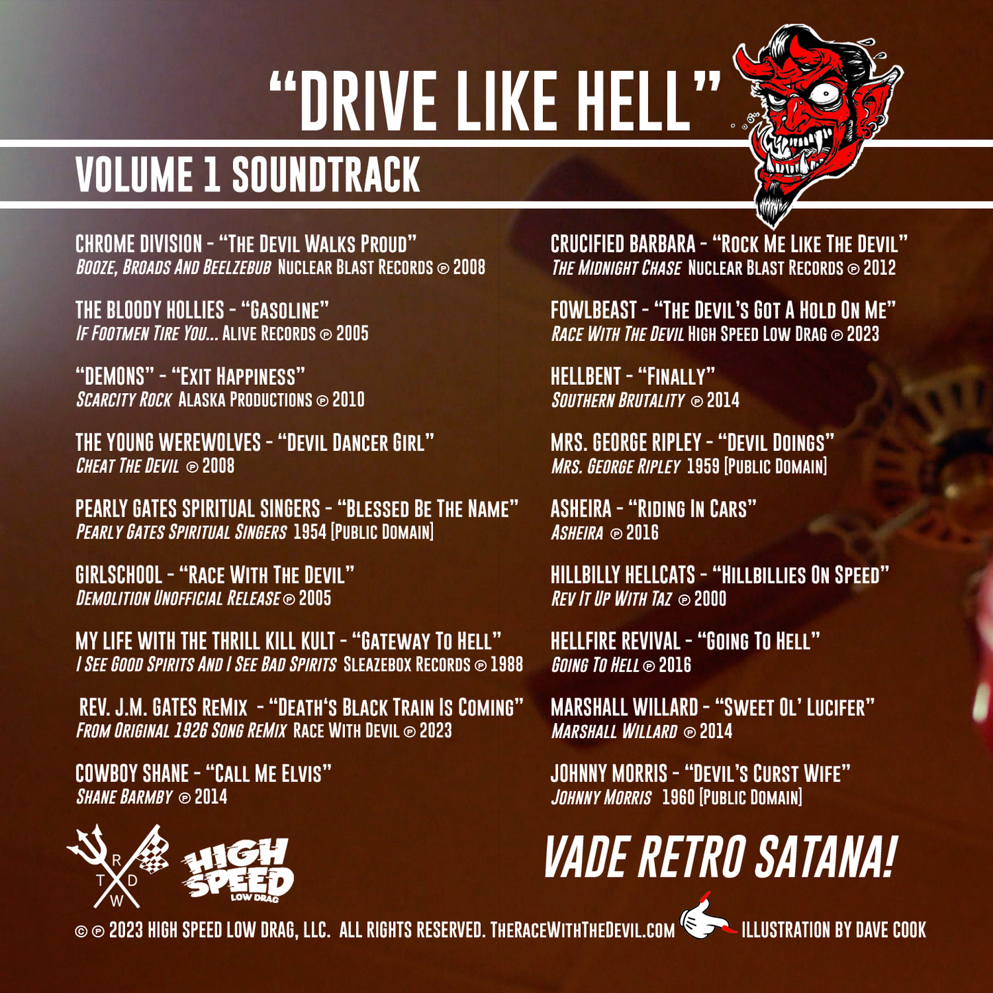 Race With The Devil® Drive Like Hell Soundtrack Volume 1