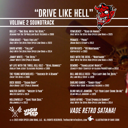 Race With The Devil® Drive Like Hell Soundtrack Volume 2
