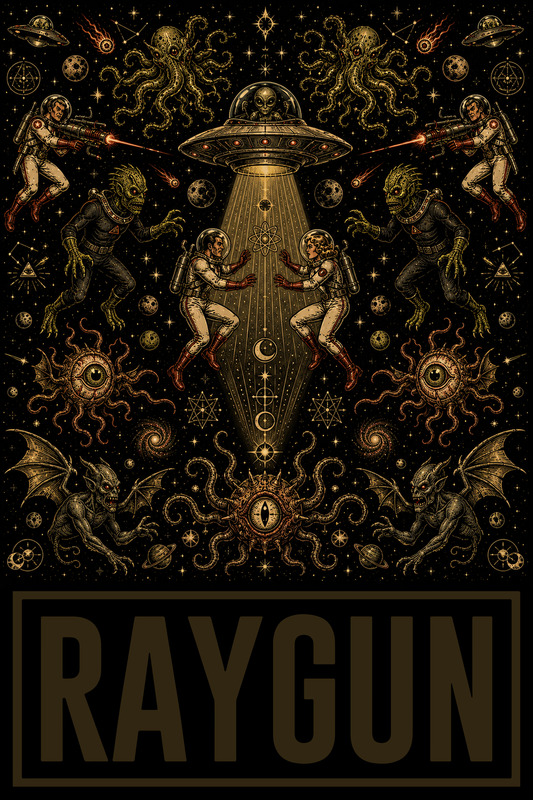 RAYGUN: GENESIS TRANSMISSIONS No. 002 Adam & Eve Poster