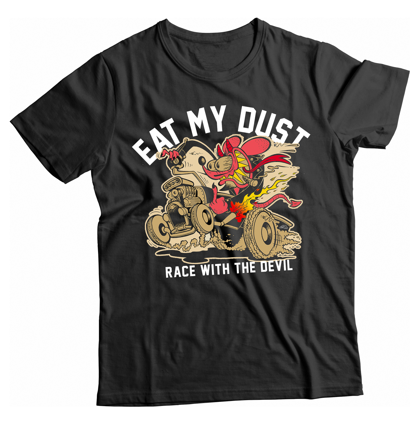 Unisex Race With The Devil® Eat My Dust Rat T-Shirt