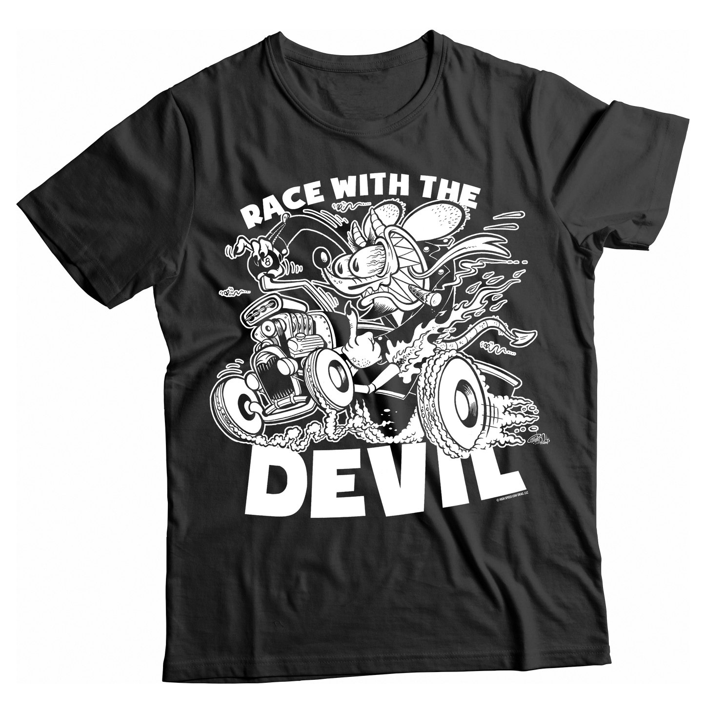 Unisex Race With The Devil® Racing Rat Rod T-Shirt