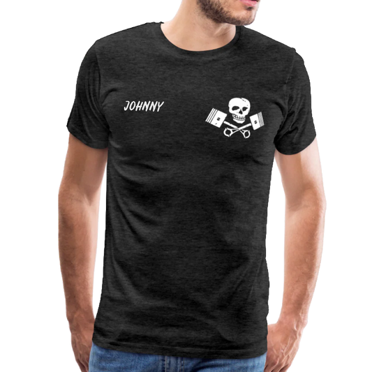 Men's High on Octane® Supremo Kustom  Skull & Pistons T-Shirt