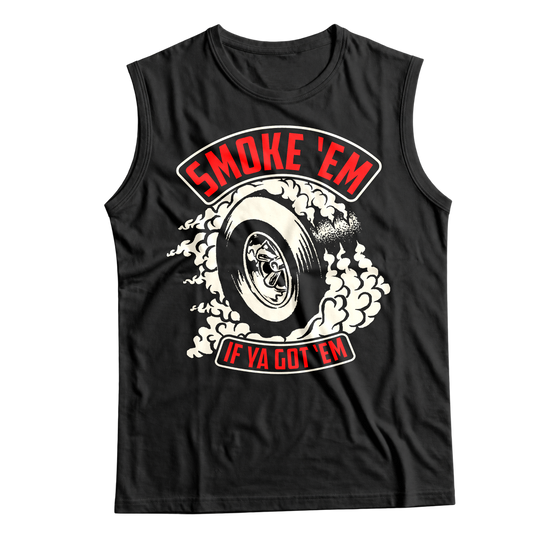 Men's High on Octane® Vintage Smoke 'Em If Ya Got 'Em Sleeveless T-Shirt