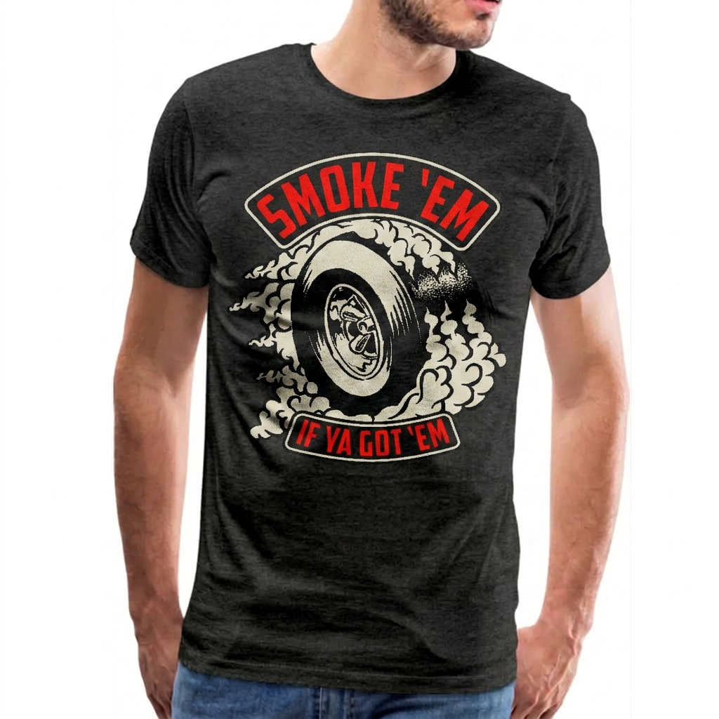 Men's High on Octane® Vintage Smoke 'Em If Ya Got 'Em T-Shirt
