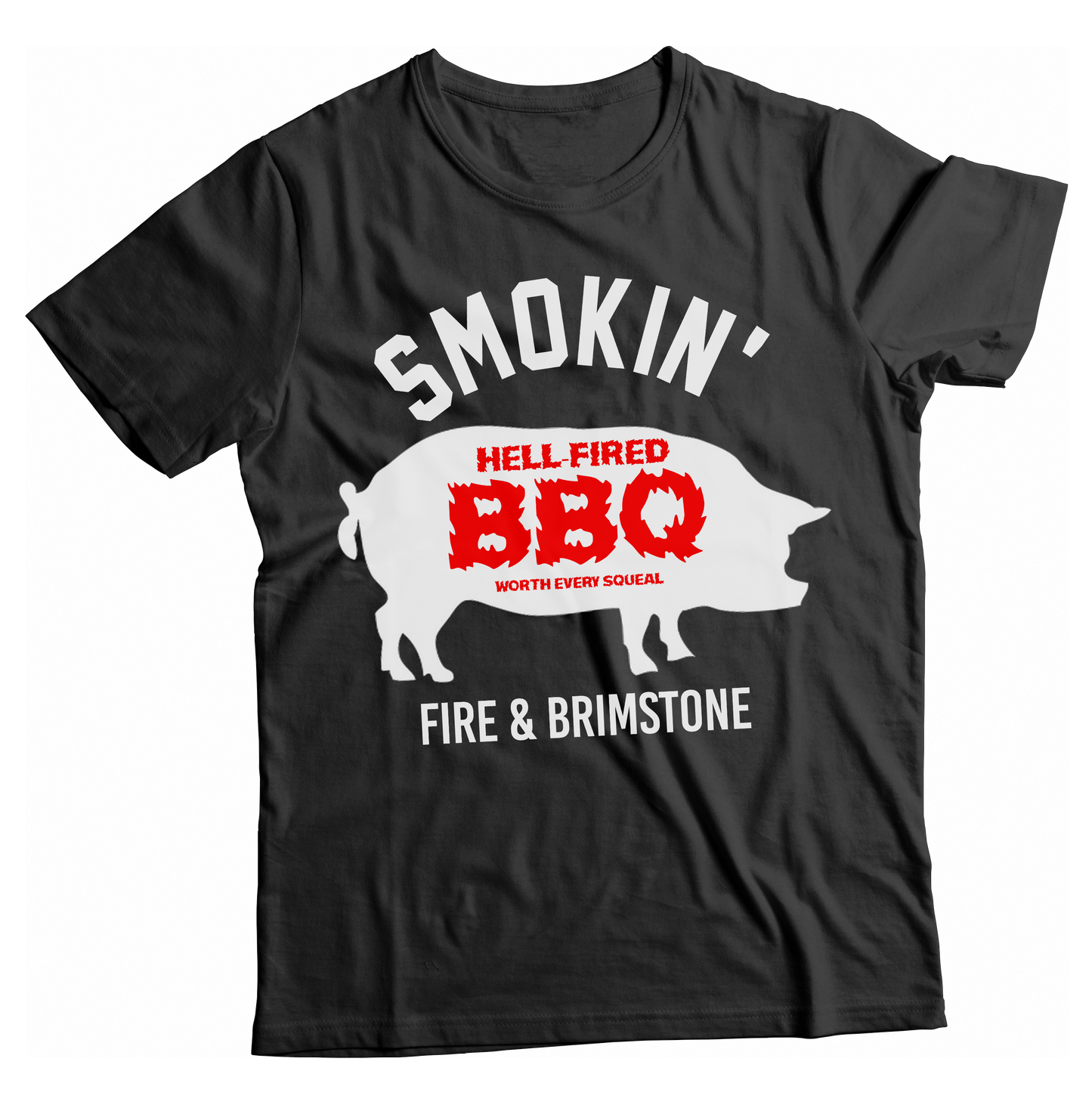 Unisex Race With The Devil® Smokin' Pig Fire & Brimstone T-Shirt