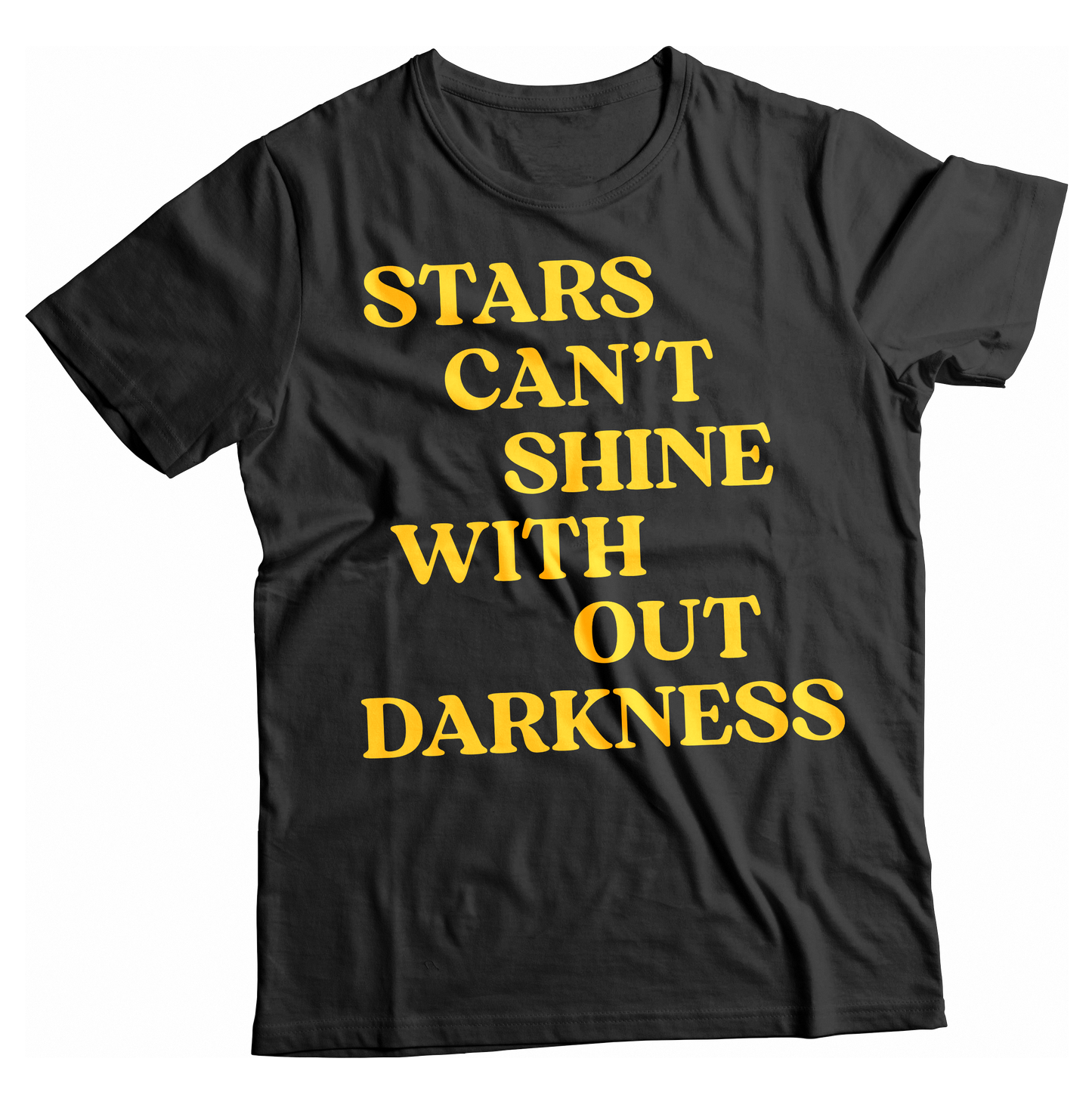Unisex Race With The Devil® Stars Can't Shine Without Darkness Black T-Shirt