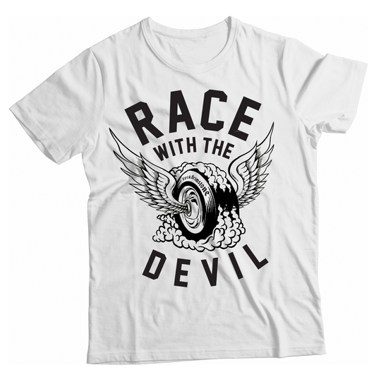 Unisex Race With The Devil® Smokin' Tire Wings T-Shirt