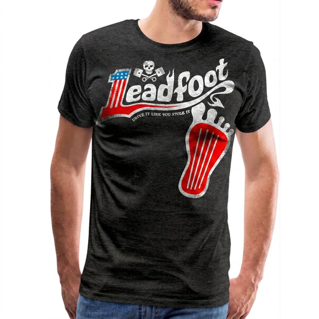 Men's High on Octane® Leadfoot Drive It Like You Stole It T-Shirt (Color Version)