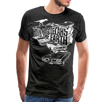 Men's High on Octane® When Muscle Cars Ruled The Earth T-Shirt