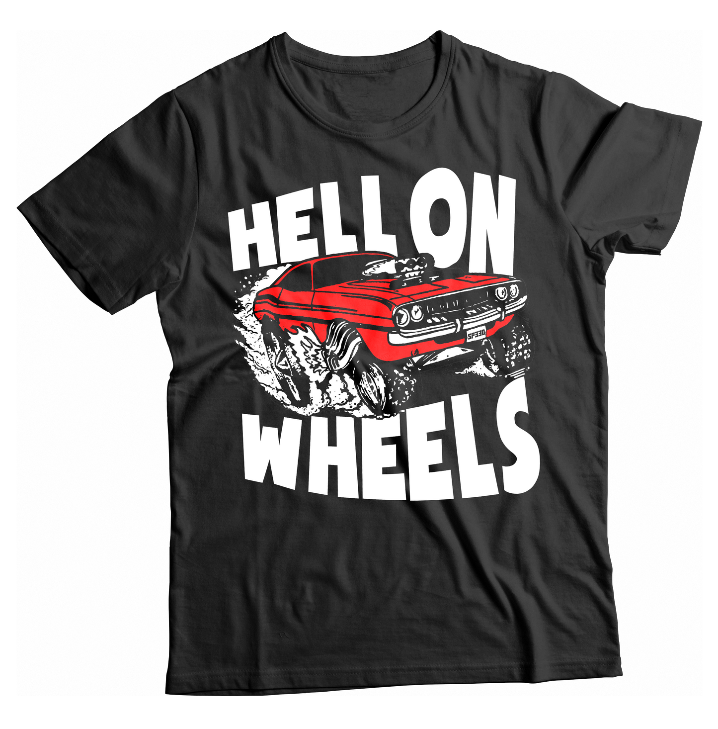 Men's High on Octane® Vintage Hell on Wheels T-Shirt