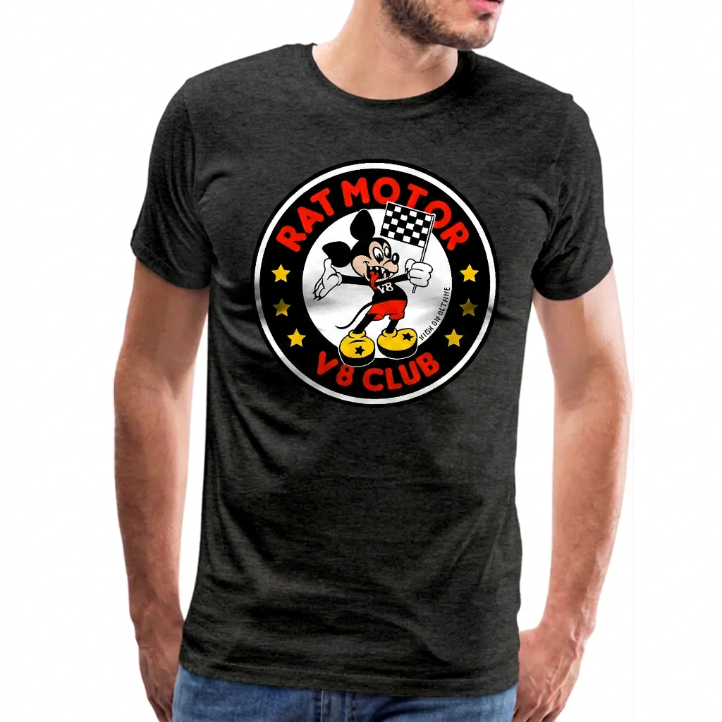 Men's High on Octane® Rat Motors V8 Club T-Shirt