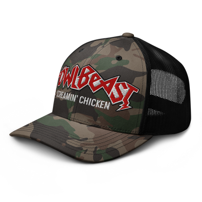 FowlBeast™ Official Logo Camo Trucker Hat