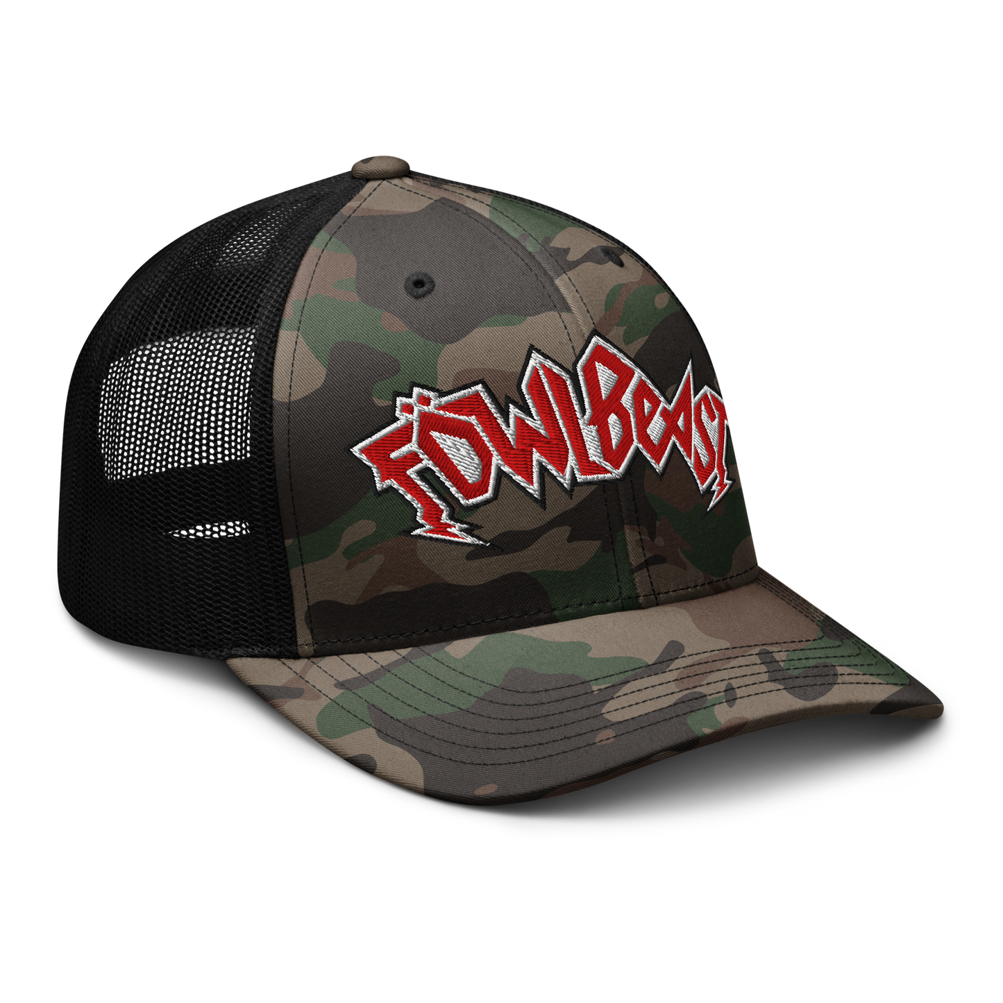 FowlBeast™ Official Logo Camo Trucker Hat