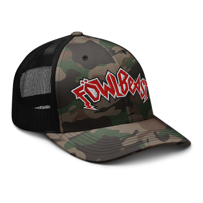 FowlBeast™ Official Logo Camo Trucker Hat