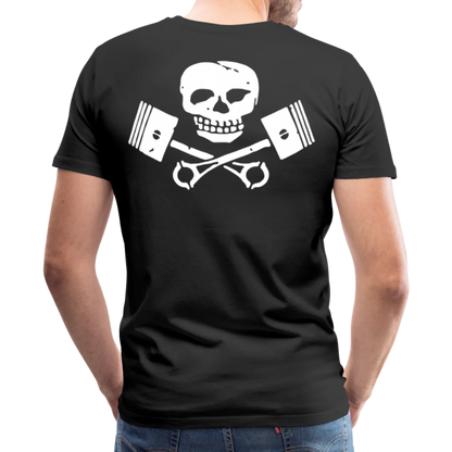 Men's High on Octane® Supremo Kustom  Skull & Pistons T-Shirt