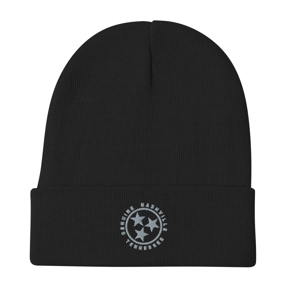 Genuine Nashville Embroidered Beanie