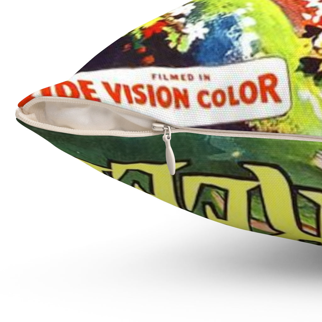 RAYGUN She Gods of Shark Reef Square Pillow