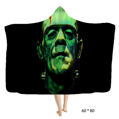 RAYGUN® Frankenstein Hooded Blanket