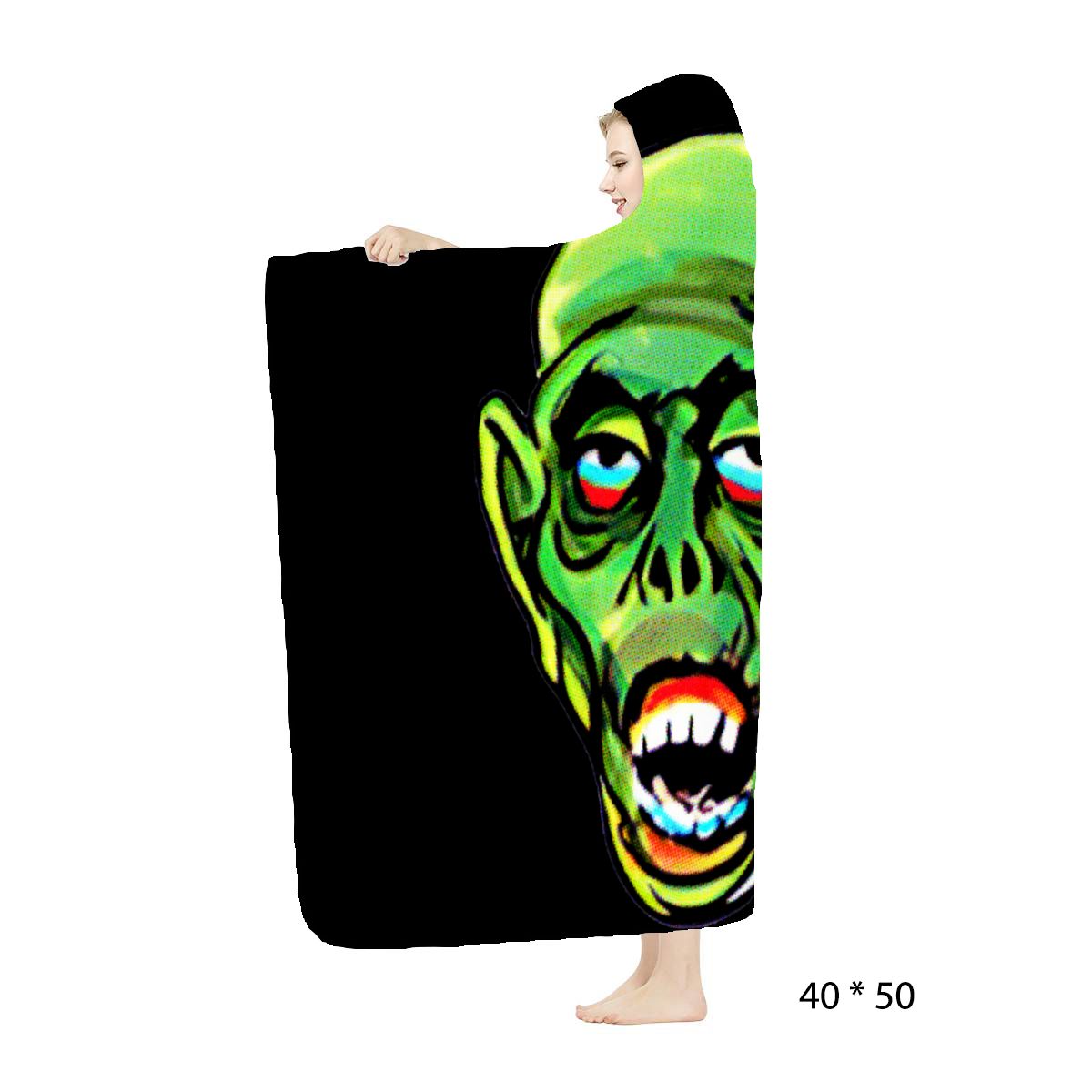 RAYGUN® Ghoul Hooded Blanket